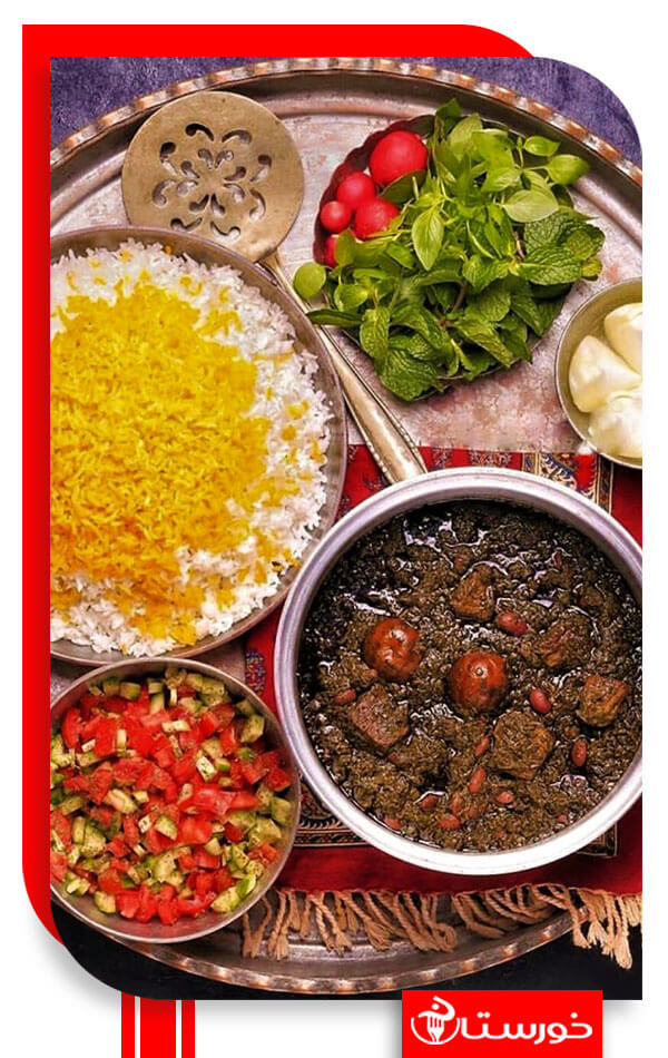 قورمه سبزی بهترین خورشت ایرانی