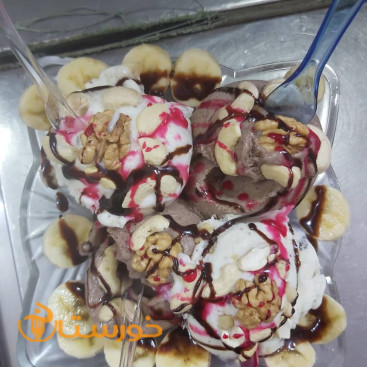 بستنی سنتی نمونه جلیل خانی
